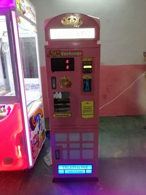 자동 어음 교환 아케이드 게임 특징 ATM 화폐 교환기 자동 교체의 토큰 게임기