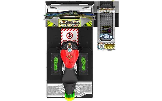 싱글 플레이어 스피드 레이싱 Moto GP 트랙, 쇼핑몰에서 사용되는 동전 주입식 아케이드 머신