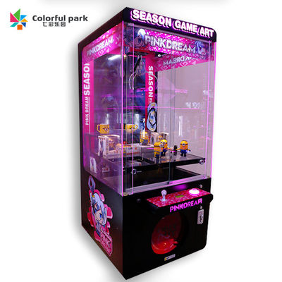 다채로운 공원 게임 기계 제조 업체 동전으로 작동하는 선물 게임 기계 크레인 클로 기계