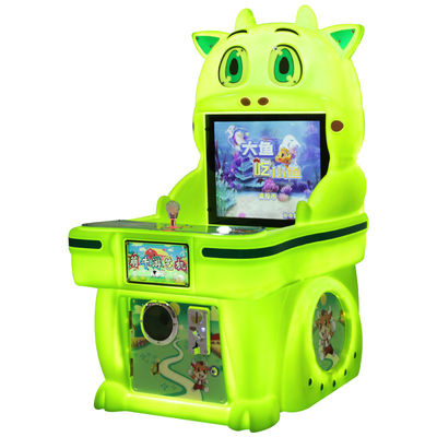 Cute Cow Single-Player Coin-Operated Big Fish Eating Small Fish Game Machine 19-Inch