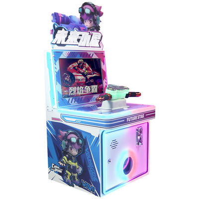 Video Coin-operated Game Machine Player Flame Duel Motorcycle Simulation Game Machine