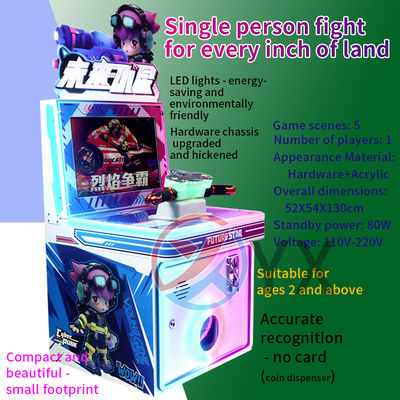 Video Coin-operated Game Machine Player Flame Duel Motorcycle Simulation Game Machine