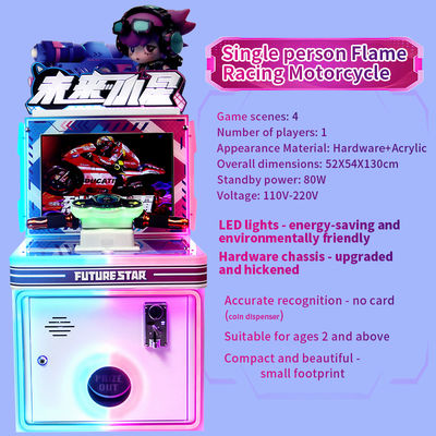 Video Coin-operated Game Machine Player Flame Duel Motorcycle Simulation Game Machine