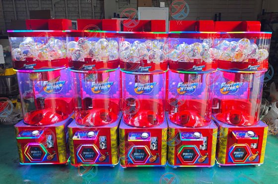 Red Lucky Dino Coin-operated Automatic Toy Dispensing Arcade Game Machine (100mm)