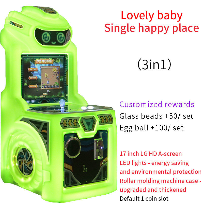 17-inch Indoor Coin-operated Single-player Mode Happy Park Game Machine