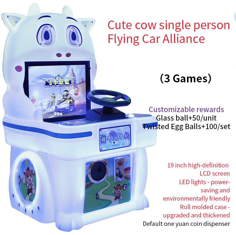 Racing Arcade Game Flying Car Alliance Game Machine 19-inch