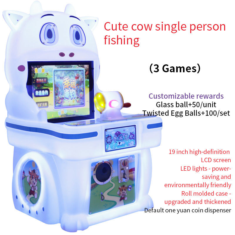 Coin-operated Children's Amusement Facility Single-person Fishing Machine Arcade Game Machine